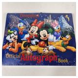 One New Disney Land Autograph Book Blue