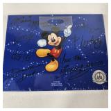 One New Disney Land Autograph Book Blue