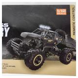 New Open Box Wisairt Cross Country 1:12 Remote Control Truck Black 3+