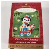 Lot Of Six Miscellaneous Hallmark Christmas Ornaments All In Great Condition