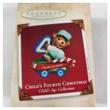 Lot Of Six Miscellaneous Hallmark Christmas Ornaments All In Great Condition