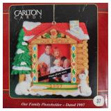 Carlton Cards Our Family 1997 Photo Frame Excellent Condition