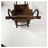 Vintage Doll Sleigh Great For Christmas Decorating Great Condition