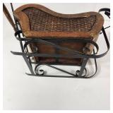 Vintage Doll Sleigh Great For Christmas Decorating Great Condition