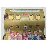 Vintage Tin Litho Toys Including Wolverine See And Spell & OSH Tin Battery Operated Chicken (Both Work)