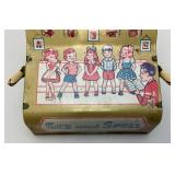 Vintage Tin Litho Toys Including Wolverine See And Spell & OSH Tin Battery Operated Chicken (Both Work)