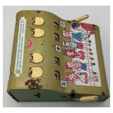 Vintage Tin Litho Toys Including Wolverine See And Spell & OSH Tin Battery Operated Chicken (Both Work)