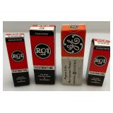 Miksc. Vintage Radio Tubes & More (Some In Original Box)