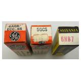 Miksc. Vintage Radio Tubes & More (Some In Original Box)