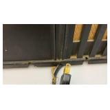 1938 Montgomery Wards Bakelite Airline Miracle Tube Radio (Turns On And Hums)