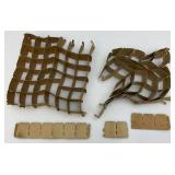 Vintage Wooden Egg Crate With Advertisement & Cardboard Egg Protectors