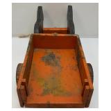 Antique Handmade Horse & Buggy Pull Toy