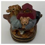 Vintage Cast Iron Noah