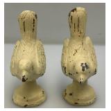 Vintage Cast Iron Bird Door Stops