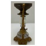 Antique Miniature Medicine Oil Lamp Vapo Cresolene 6"