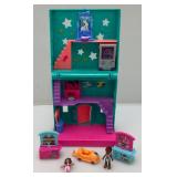 Miniature Polly Pockets Playsets With People & More