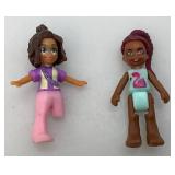Miniature Polly Pockets Playsets With People & More