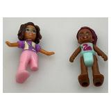 Miniature Polly Pockets Playsets With People & More