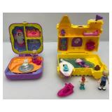 Miniature Polly Pockets Playsets With People & More