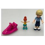 Miniature Polly Pockets Playsets With People & More