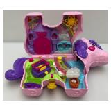 Vintage Polly Pockets Unicorn With People And More