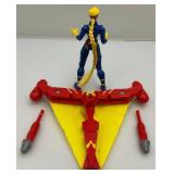 Vintage Misc. Action Figures Including Captain America & More