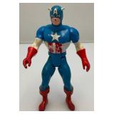 Vintage Misc. Action Figures Including Captain America & More