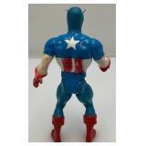 Vintage Misc. Action Figures Including Captain America & More