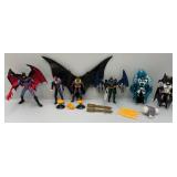 Vintage Misc. Action Figures Including Batman & More