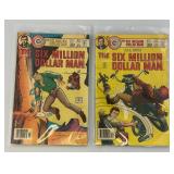35 Cent No. 5 & 8 The Six Million Dollar Man Comics
