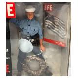 Vintage 12" GI Joe Historical Edition "Pearl Harbor Attack US NAVY Sailor (NIB) Box Shows Shelf Wear