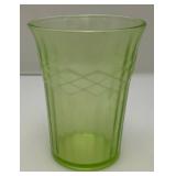 Misc. Pink Depression Glass & Uranium Ware Glass Cup