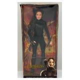 Vintage Lionsgate Barbie Collection Black Label "The Hunger Games MOCKINGJAY Part 2" Katniss 12" Action Figure (NIB) Clear Plastic Has Crack In Packaging