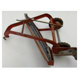 Vintage Ertl John Deer Miniature Die Cast Narrow Front-End Tractor 5" & Ertl 1:16 Scale International Harvester Pull Side Delivery Hay Rake & More