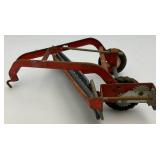 Vintage Ertl John Deer Miniature Die Cast Narrow Front-End Tractor 5" & Ertl 1:16 Scale International Harvester Pull Side Delivery Hay Rake & More