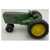 Vintage Ertl John Deer Miniature Die Cast Narrow Front-End Tractor 5" & Ertl 1:16 Scale International Harvester Pull Side Delivery Hay Rake & More