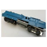 Lionel Postwar #44 US Army Mobile Missle Launcher Locomotive O Gauge (Untested)