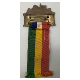 1951 Shriners 77th Imperial council Session Representative Pin Metal 5"