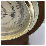 23 1/2" Vintage Springfield Barometer And Thermometer Vintage 1960