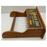 Vintage Black Joe Juice Grapes Crate Shelf 16" L x 15" H x 5 1/2" W