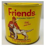 Vintage Friends Smoking Tobacco Tin (Really Cool)