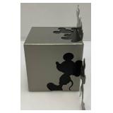Disney Mickey Mouse Metal Clock And Book Ends