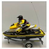 New Bright 16" XP Bombardier RC Remote Control SEA-DOO Used Condition