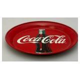 15" Metal Lemonade Wall Clock & Coca-Cola Tip Trays