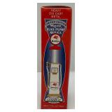 Vintage Gearbox Brand Mobilgas Die Cast Wayne Gas Pump Replic  (NIB) 8"