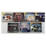 Misc. Vintage PC Games Including American Horror 2 And More (Factory Sealed) Boxes Beat Up