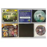 Misc. Vintage PC Games Including Grim Tales And More (Some Factory Sealed) Boxes Beat Up