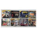 Misc. Vintage PC Games Including Dark Sanctuaries And More (Some Factory Sealed) Boxes Beat Up