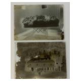 Antique Glass Funeral Negatives