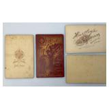 Antique Photographs 4 1/4" x 6 1/2"